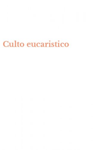 Culto eucaristico