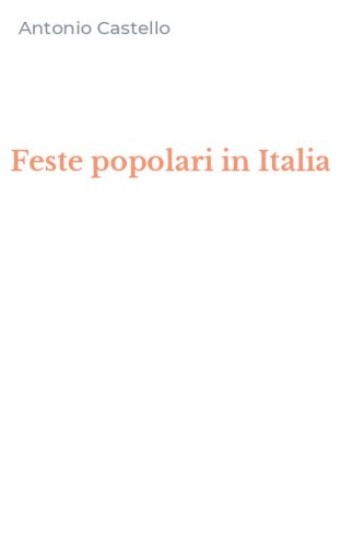 Feste popolari in Italia