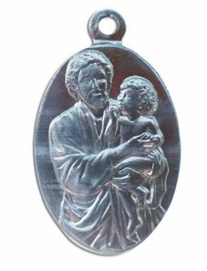 SAN GIUSEPPE - MEDAGLIA IN ALLUMINIO