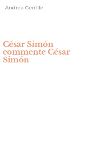 C&eacute;sar Sim&oacute;n commente C&eacute;sar Sim&oacute;n