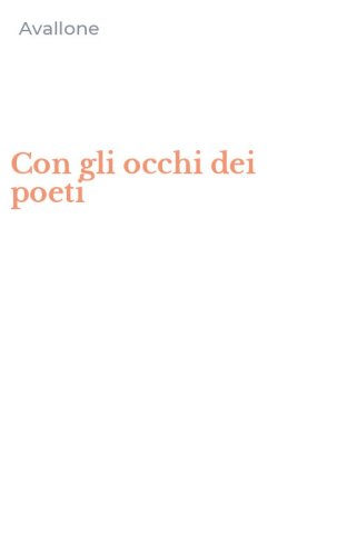 Con gli occhi dei poeti