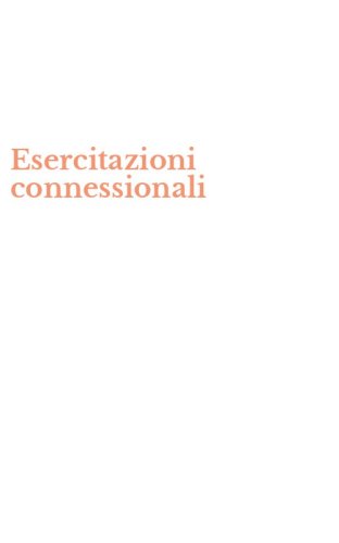Esercitazioni connessionali