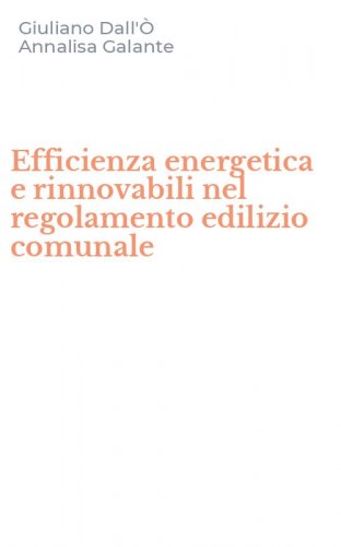 Efficienza energetica e rinnovabili nel regolamento edilizio comunale