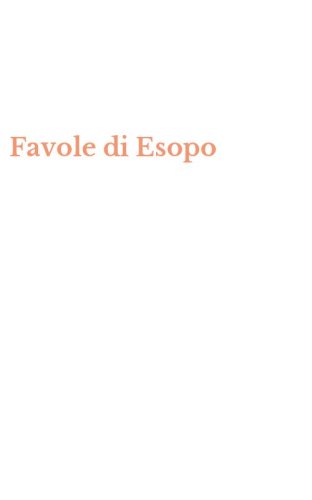 Favole di Esopo