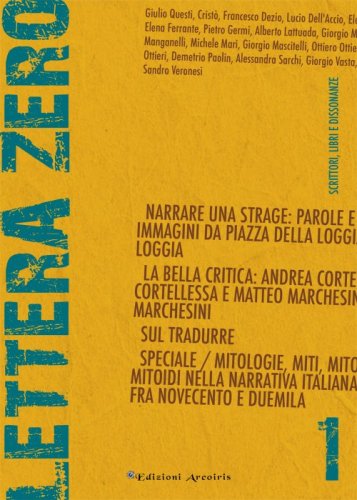 Lettera zero