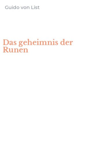 Das geheimnis der Runen