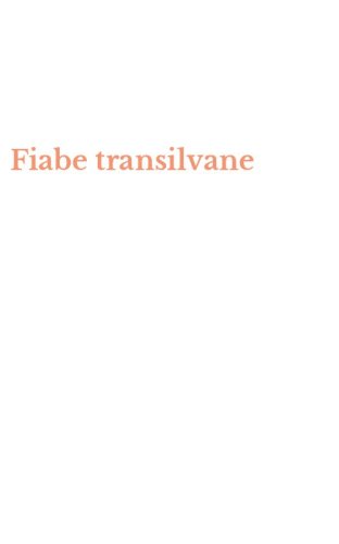 Fiabe transilvane