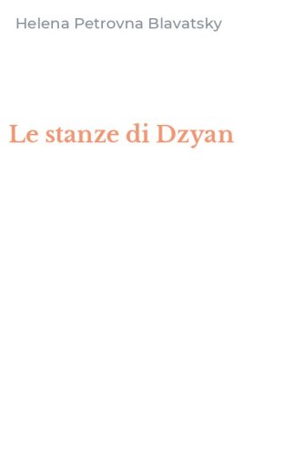 Le stanze di Dzyan