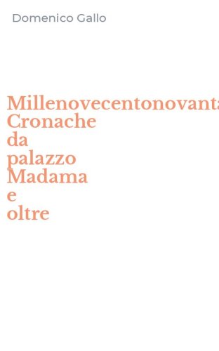 Millenovecentonovantacinque. Cronache da palazzo Madama e oltre