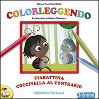 Ciabattina coccinella al contrario