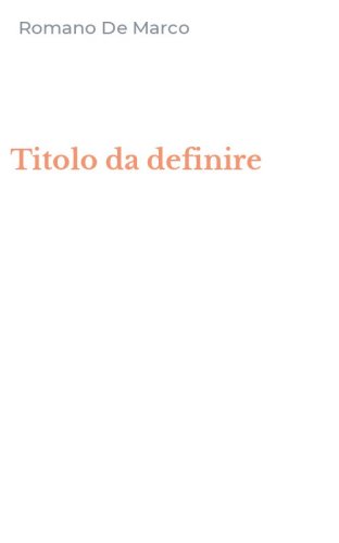 Titolo da definire