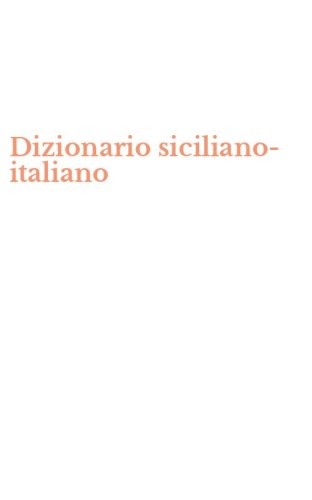 Dizionario siciliano-italiano