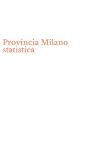 Provincia Milano statistica