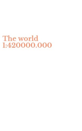 The world 1:420000.000