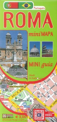 Roma mini map. Ediz. portoghese