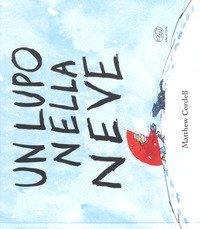 Un lupo nella neve