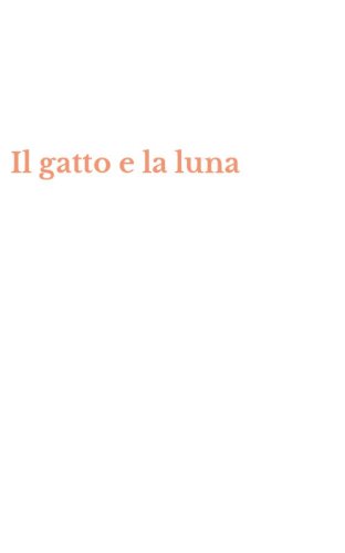 Il gatto e la luna