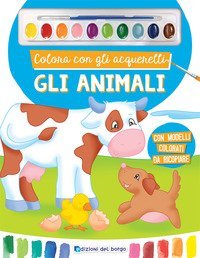 Colora con gli acquerelli. Gli animali