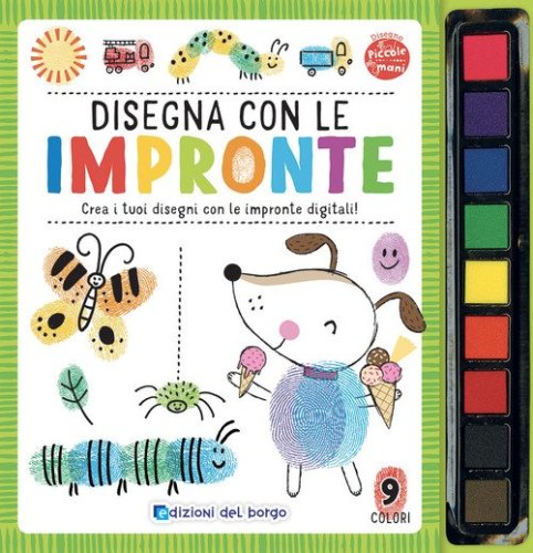 Disegna con le impronte. Crea i tuoi disegni con le impronte digitali