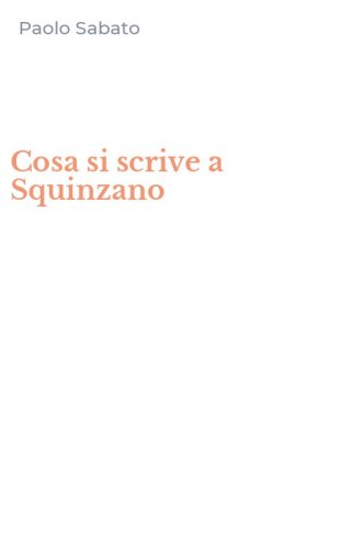 Cosa si scrive a Squinzano