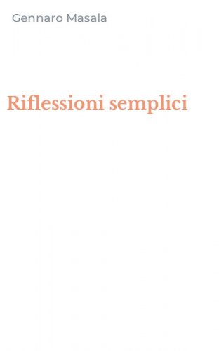 Riflessioni semplici