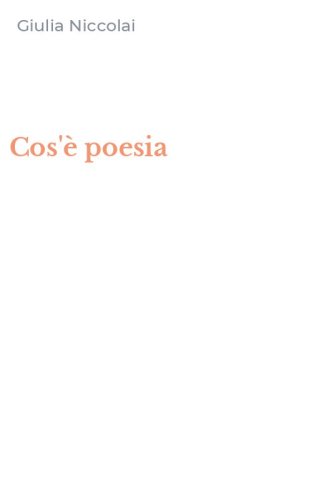Cos'&egrave; poesia