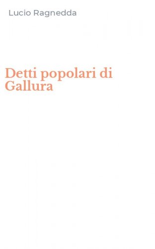 Detti popolari di Gallura