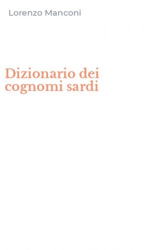 Dizionario dei cognomi sardi