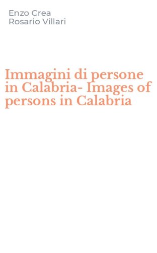 Immagini di persone in Calabria-Images of persons in Calabria