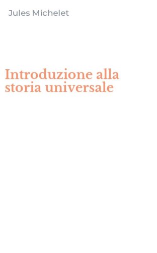 Introduzione alla storia universale