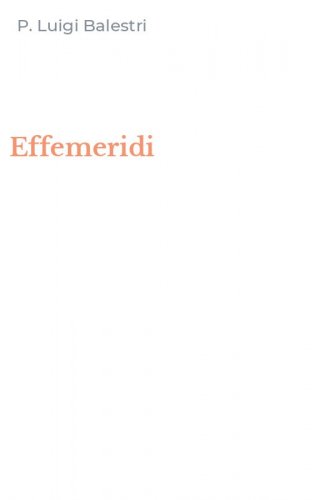Effemeridi