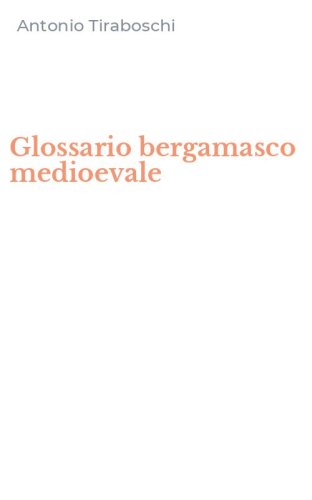 Glossario bergamasco medioevale