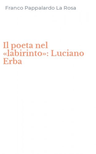 Il poeta nel &laquo;labirinto&raquo;: Luciano Erba