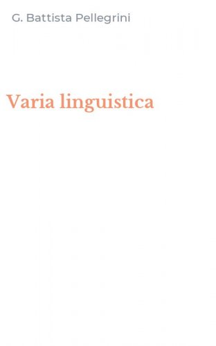 Varia linguistica