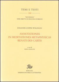 Annotationes in meditationes metaphysicas Renati Des Cartis