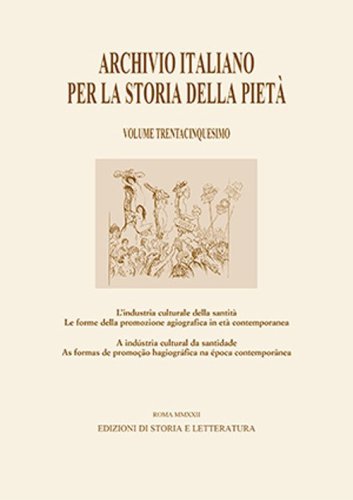 Archivio italiano per la storia della piet&agrave;