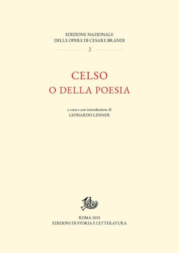 Celso o della poesia