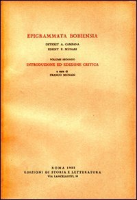 Epigrammata Bobiensia