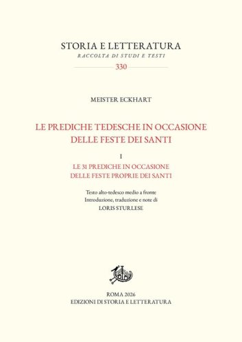 Le prediche tedesche in occasione delle feste dei santi
