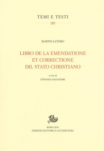 Libro de la emendatione et correctione dil Stato christiano