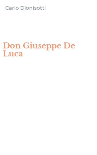 Don Giuseppe De Luca