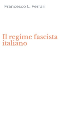Il regime fascista italiano