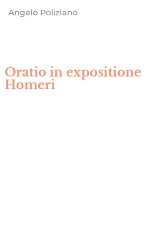 Oratio in expositione Homeri