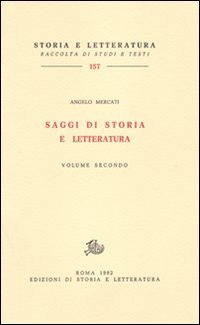 Saggi di storia e letteratura