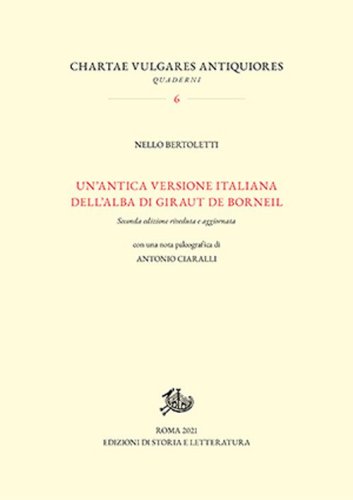 Un'antica versione italiana dell'&laquo;Alba&raquo; di Giraut de Borneil