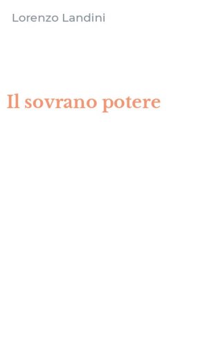 Il sovrano potere