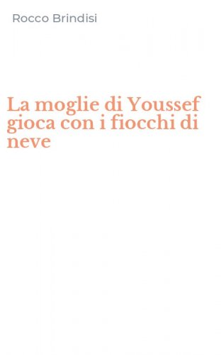 La moglie di Youssef gioca con i fiocchi di neve