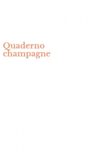 Quaderno champagne
