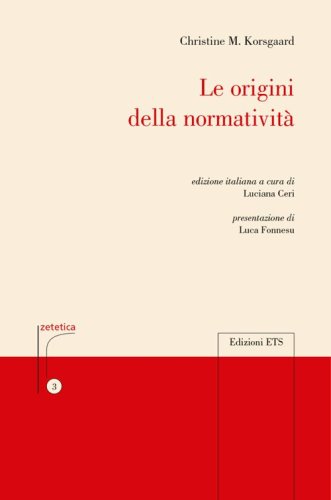 Le origini della normativit&agrave;
