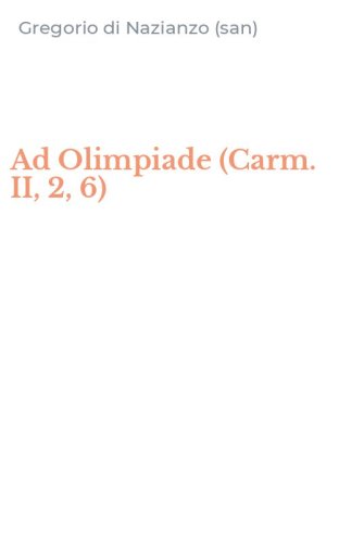 Ad Olimpiade (Carm. II, 2, 6)